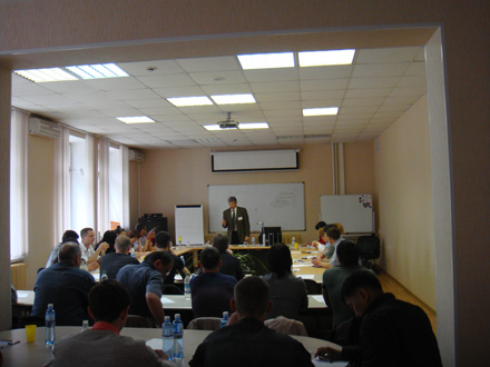 Семинар "Управление персоналом. Эффективное взаимодействие с руководством и коллегами" г.Хабаровск. 2010г.